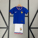 Seleção França Kit Infantil Home 2024-25 - Nike